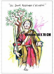 SANTA RESTITUTA - SAINTE RESTITUDE (2025) 50 X 70 CM